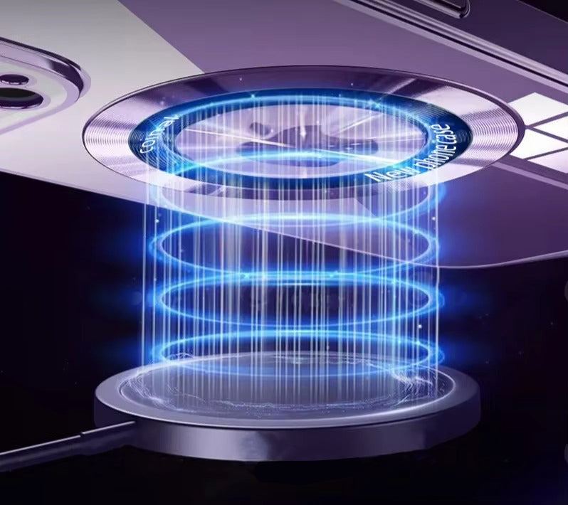 Luxury Apple iPhone Case, MagSafe Compatible, Camera Lens & Screen Protection, Ultra Thin, Shockproof, Magnetic Full All Around Cover – Clear Plating TPU Case with Wireless Charging & Lens Film Protection