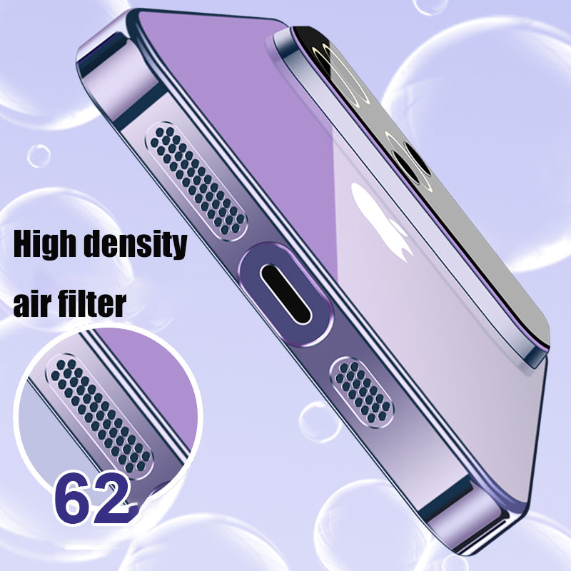 Luxury Ultra-Thin iPhone Case - Clear Transparent Hard PC Cover, MagSafe Compatible, Camera Protection,