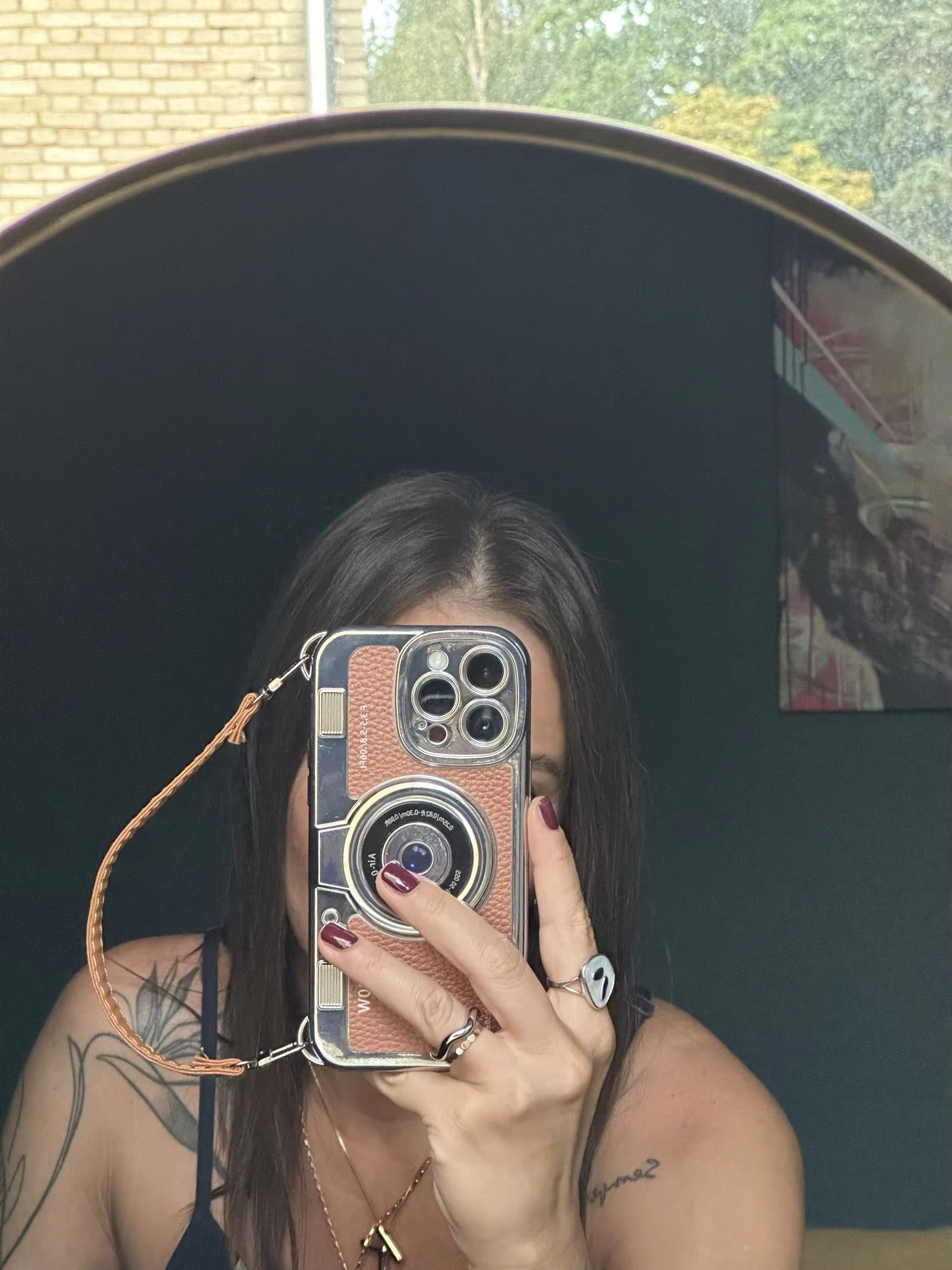 Luxury Apple iPhone Case, MagSafe Compatible, Camera Lens and Screen Protection, Ultra Thin, Shockproof, Magnetic, Full All Around Protection, 3D Retro Camera Cover