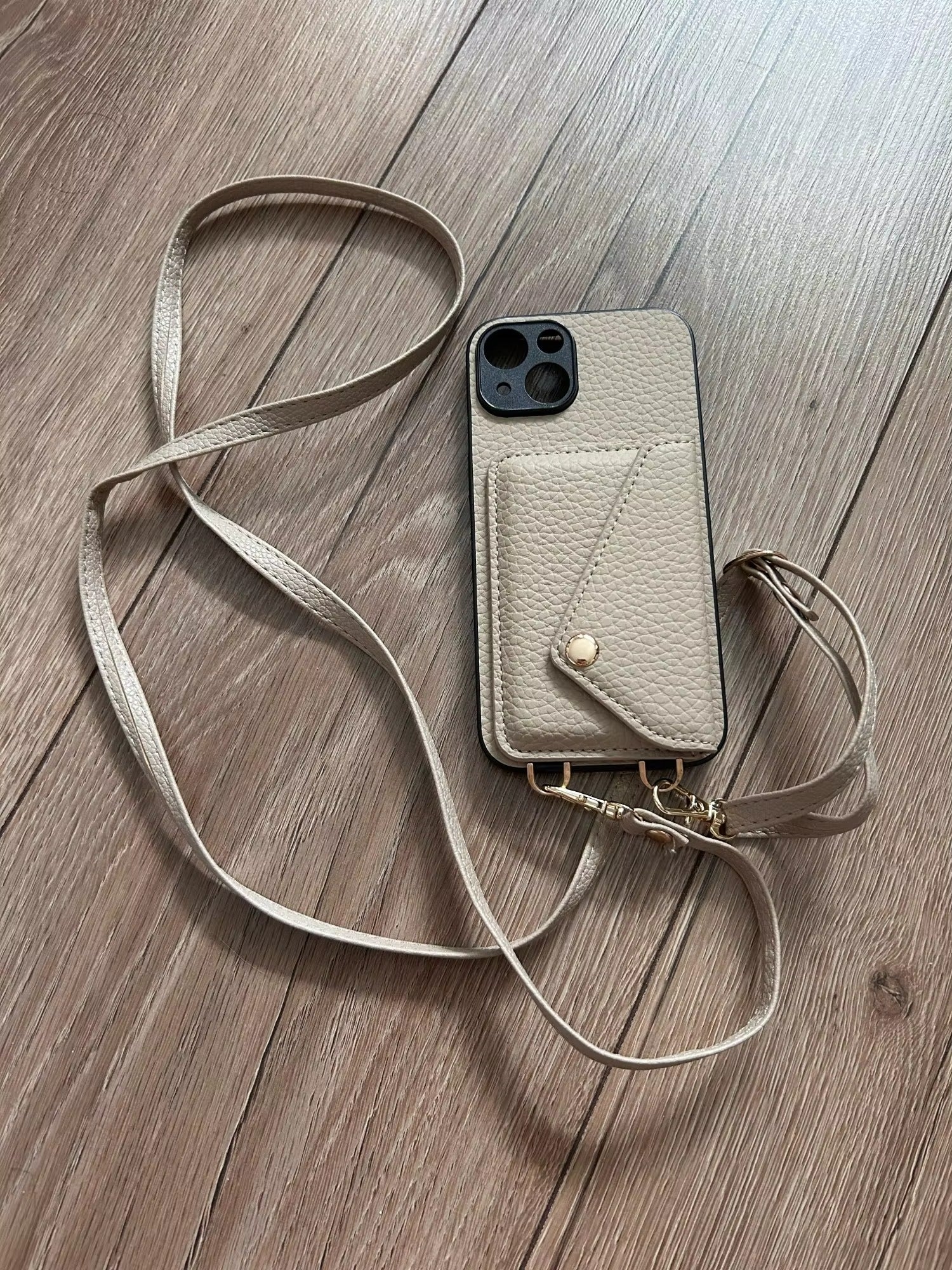 Premium Apple iPhone Case, MagSafe Compatible, Camera Lens & Screen Protection, Ultra Thin, Shockproof, Magnetic Full All Around Cover – Leather Crossbody Wallet with Card Holder Strap