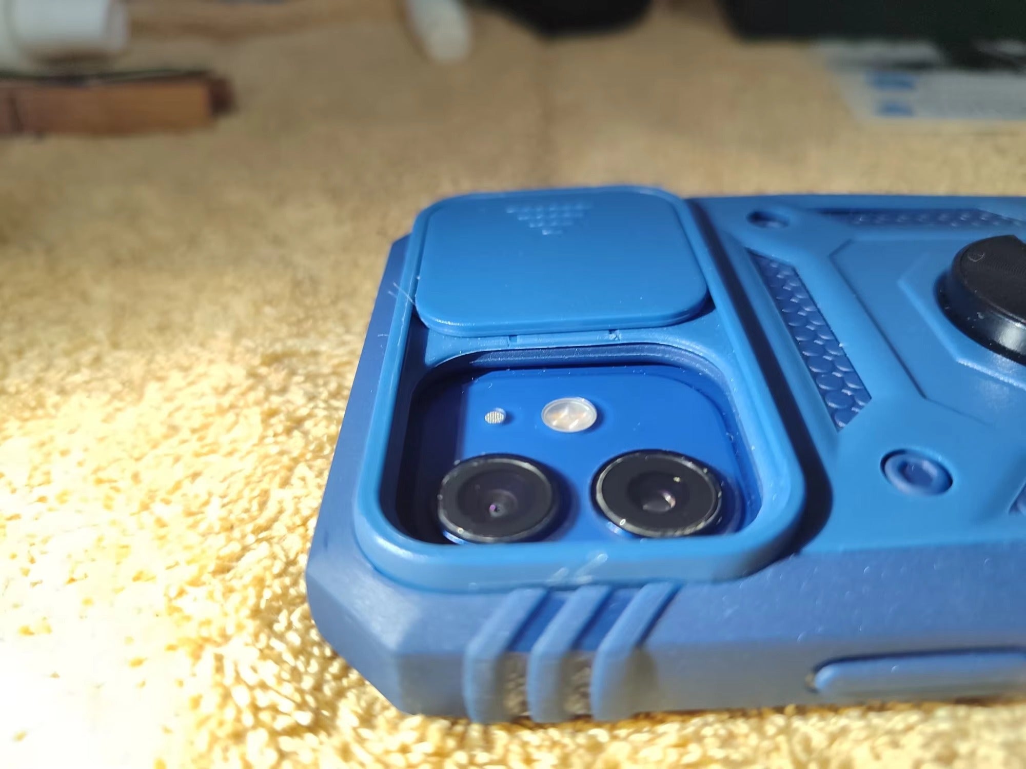 Robust Apple iPhone Case, MagSafe Compatible, Camera Lens and Screen Protection, Ultra Thin, Shockproof, Magnetic, Full All Around Protection, Slide Rotating Armor Cover