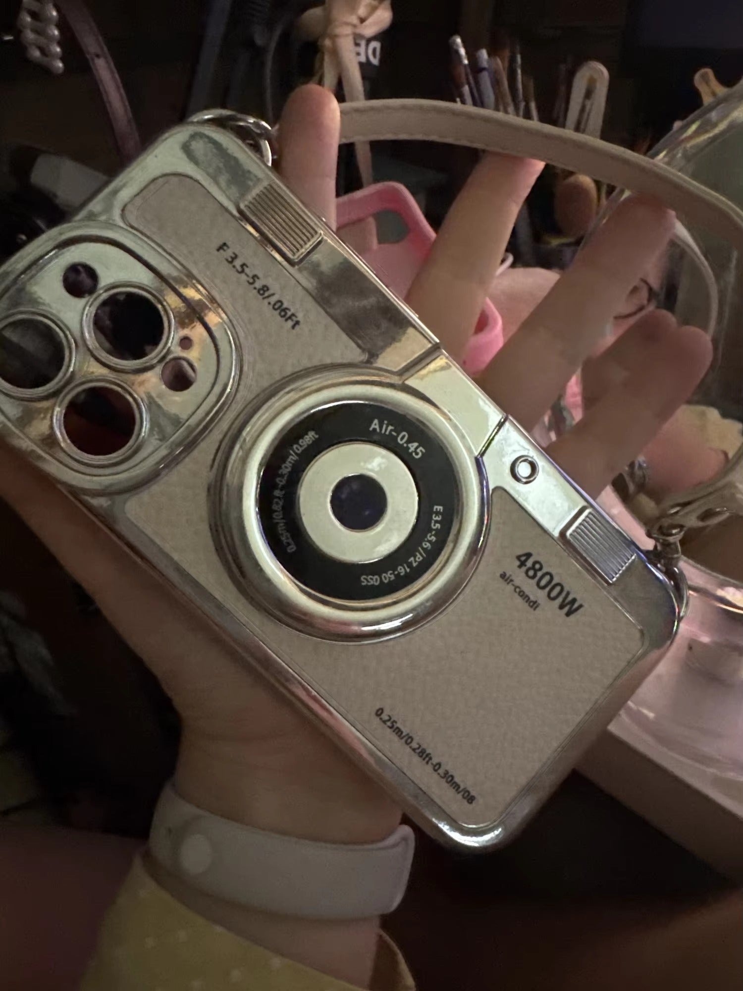 Luxury Apple iPhone Case, MagSafe Compatible, Camera Lens and Screen Protection, Ultra Thin, Shockproof, Magnetic, Full All Around Protection, 3D Retro Camera Cover