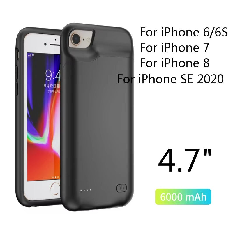 Robust Apple iPhone Case MagSafe Compatible, Camera Lens & Screen Protection, Ultra Thin Shockproof Magnetic Full All Around Protection Cover with External Battery Power Bank