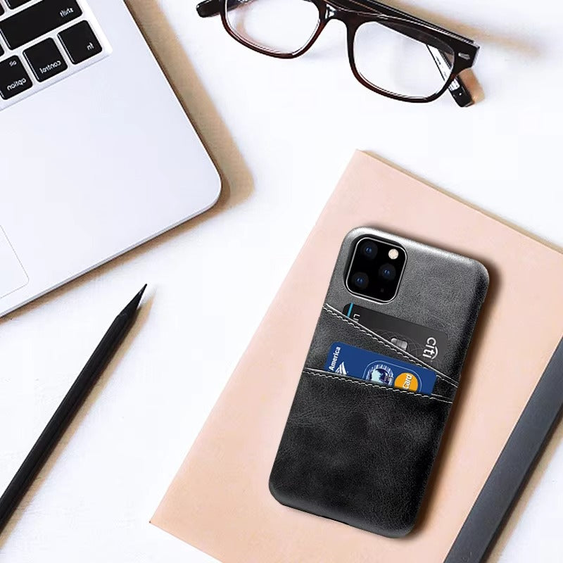 Luxury Apple iPhone Case, MagSafe Compatible, Camera Lens and Screen Protection, Ultra Thin, Shockproof, Magnetic, Full All Around Protection, PU Leather Card Cover