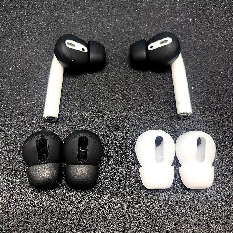 High-Quality Silicone Ear Pads for AirPods 1, 2 – Soft Eartips Covers for Wireless Bluetooth Earphones, Anti-Slip Ear Caps, 2pcs Pair Comfort Fit
