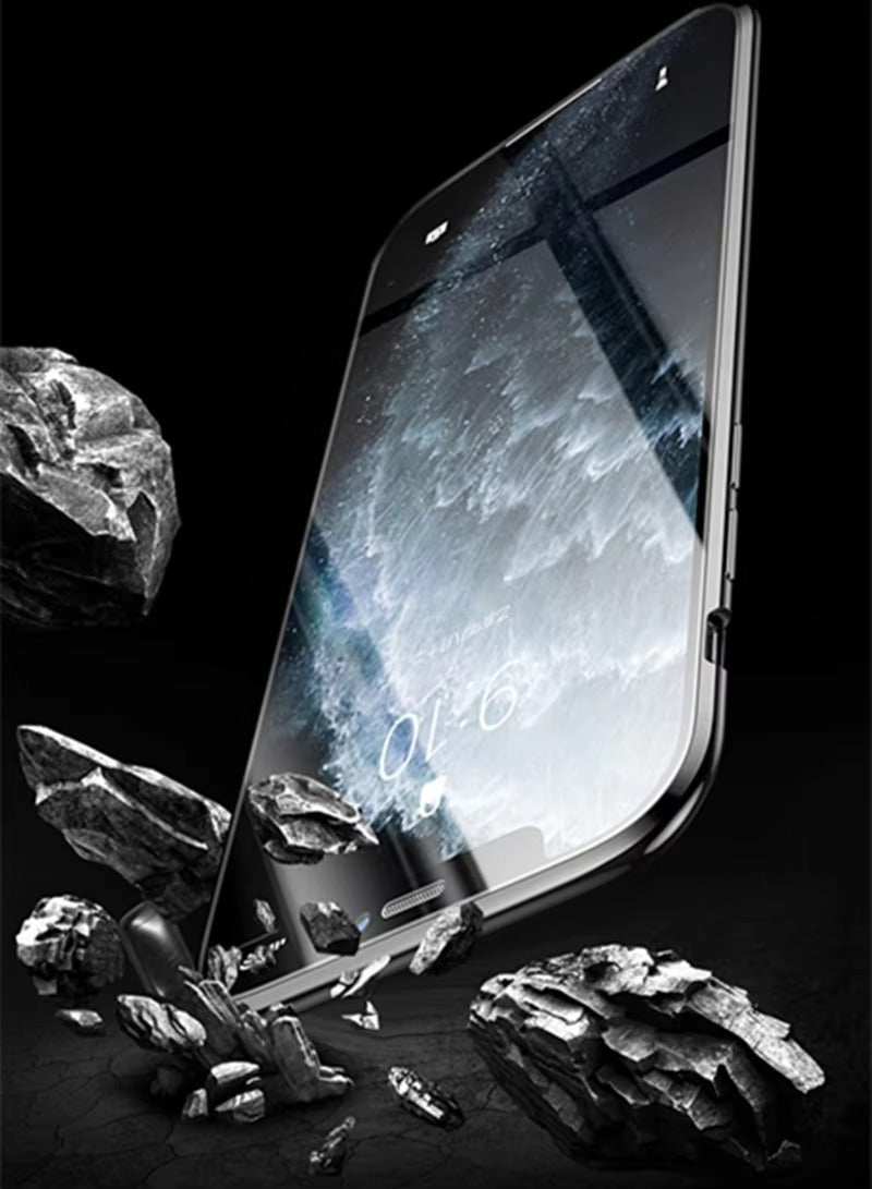 Premium Apple iPhone Case Compatible Camera Lens & Screen Protector Ultra Thin Shockproof Magnetic Full All Around Protection