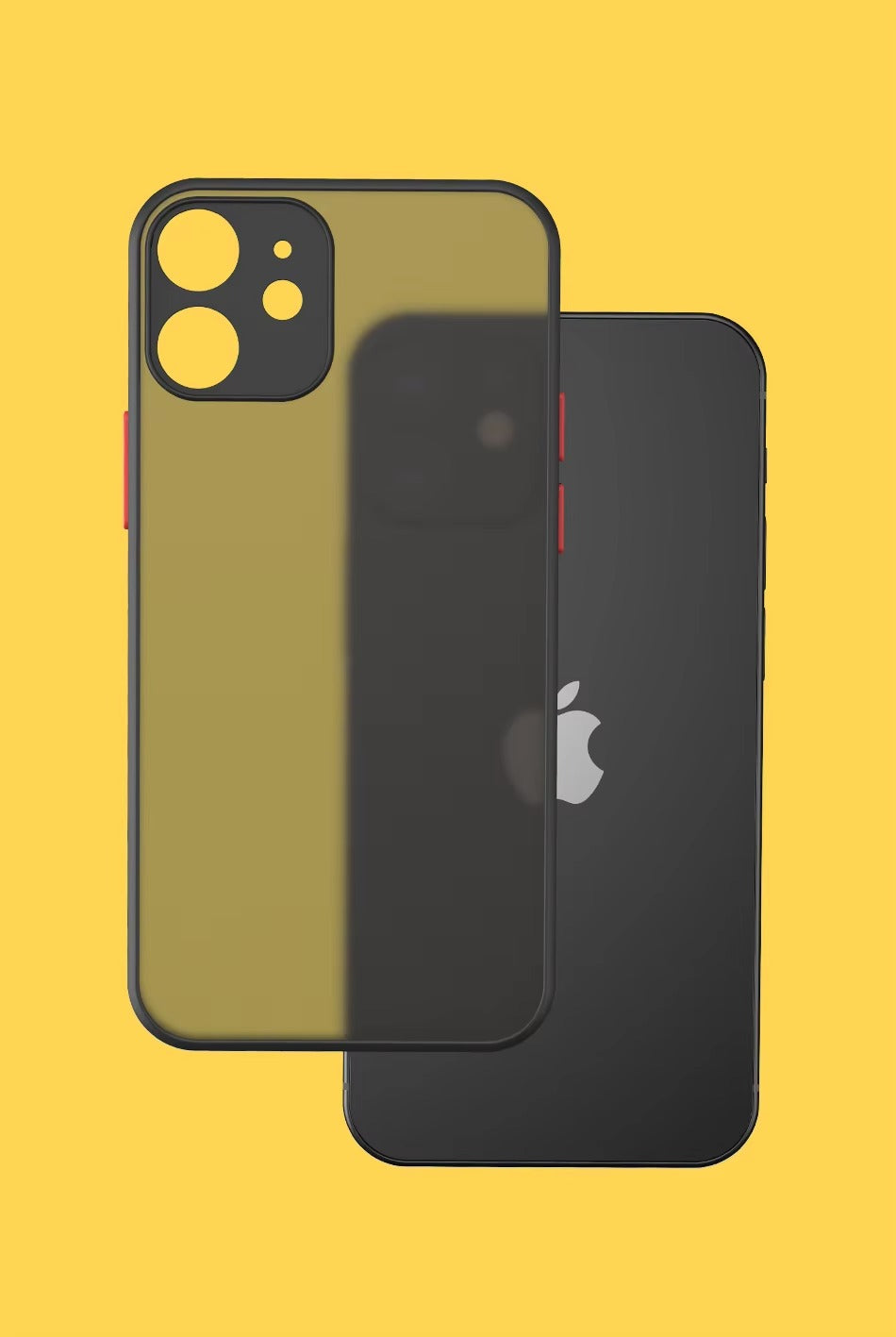 Robust Apple iPhone Case, MagSafe Compatible, Camera Lens & Screen Protection, Ultra Thin, Shockproof, Magnetic Full All Around Cover – Matte Armor Case with Clear Silicone Edges & Hard PC Back for Durable Protection