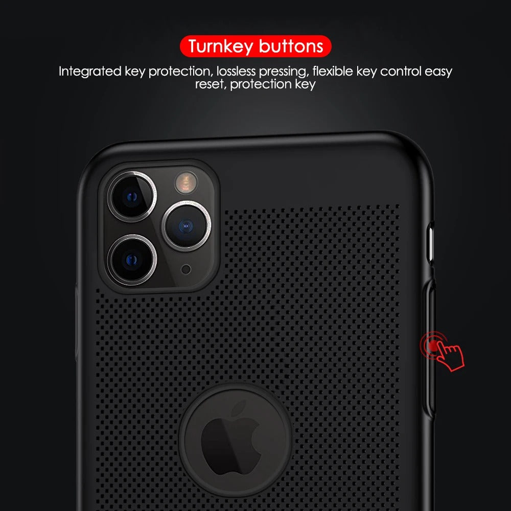 Premium Apple iPhone Case, MagSafe Compatible, Camera Lens & Screen Protection, Ultra Thin, Shockproof, Magnetic Full All Around Cover – Ultra Thin Hard PC Hollow Case with Heat Dissipation for Lightweight Protection