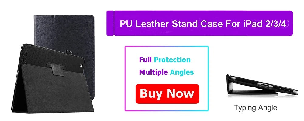 Premium 360° Rotating PU Leather iPad Case – Smart Cover with Auto Sleep/Wake, Shockproof Stand for 12.9" Pro & Air Tablets, Durable & Washable