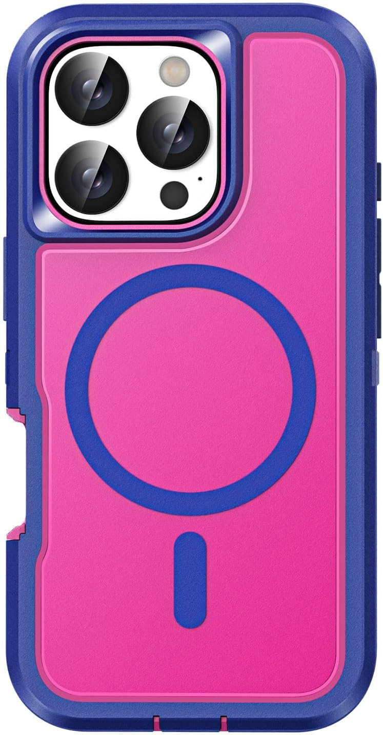 Heavy Duty Shockproof iPhone Case – Rugged Protective Cover with Kickstand, Anti-Scratch, Full-Body Protection for iPhone Models