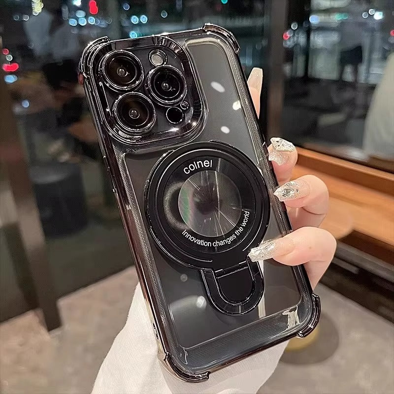 Luxury Apple iPhone Case Compatible, Camera Lens & Screen Protection, Ultra Thin Shockproof Full All Around Protection Cover