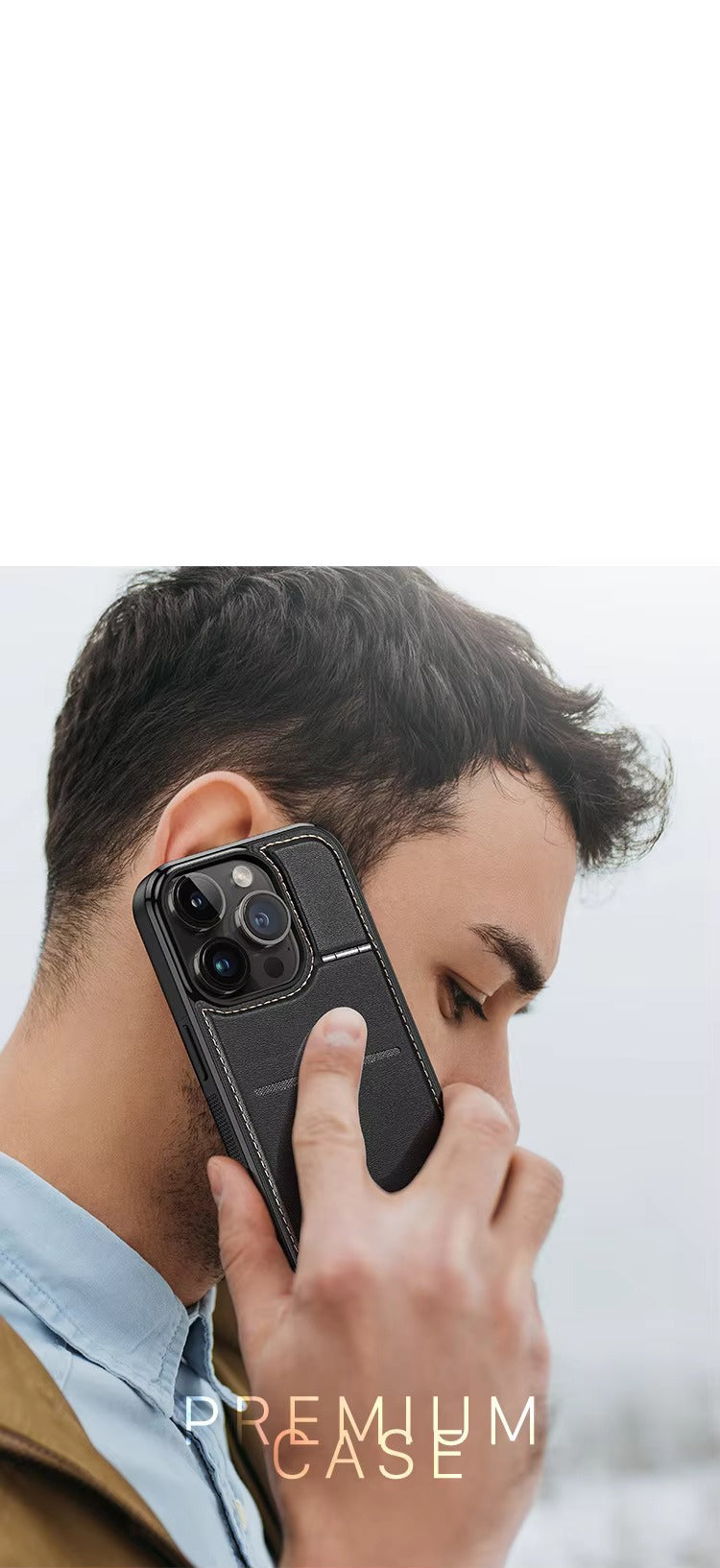 Luxury Apple iPhone Case, MagSafe Compatible, Camera Lens and Screen Protection, Ultra Thin, Shockproof, Magnetic, Full All Around Protection, PU Leather Business Cover