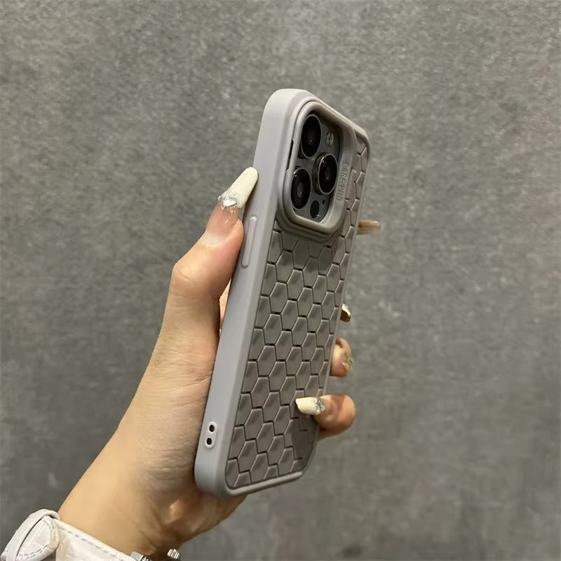 Luxury Apple iPhone Case Ultra Thin Shockproof Magnetic Full All Around Protection Cover with Soft Bracket Wireless Charging