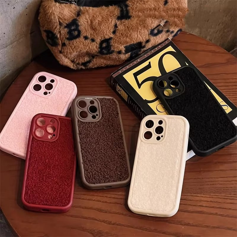 Luxury Apple iPhone Case, MagSafe Compatible, Camera Lens & Screen Protection, Ultra Thin, Shockproof, Magnetic Full All Around Cover – Plush Liquid Silicone Winter Case with Fine Camera Hole & Soft Back Protection