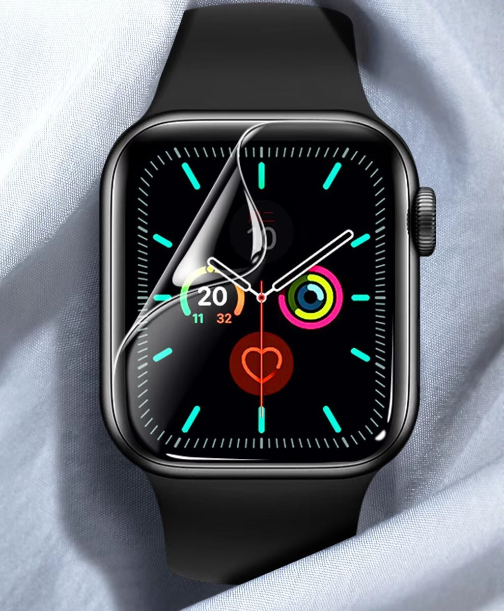 Premium 2-Pack Apple Watch Screen Protector – HD Full Adhesive Scratch-Resistant Display Guard for 40mm to 45mm Smartwatch