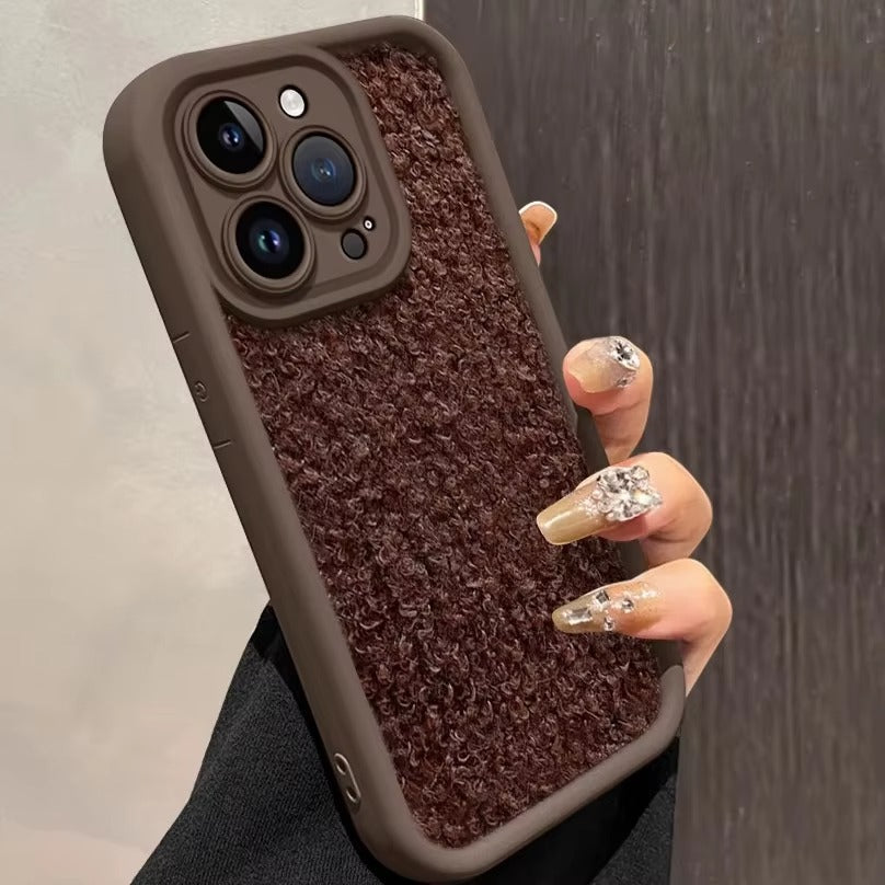 Luxury Apple iPhone Case, MagSafe Compatible, Camera Lens & Screen Protection, Ultra Thin, Shockproof, Magnetic Full All Around Cover – Plush Liquid Silicone Winter Case with Fine Camera Hole & Soft Back Protection