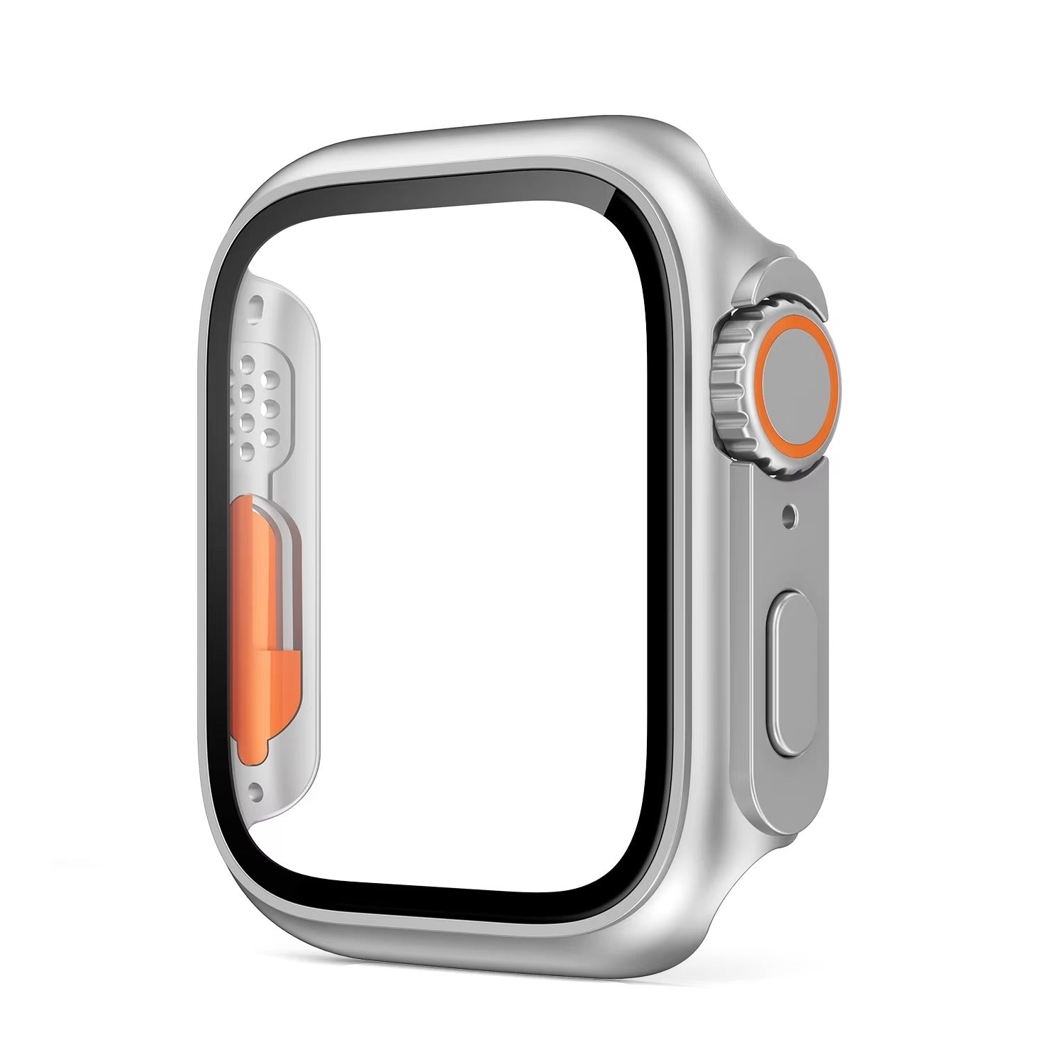 Premium Smartwatch Case with Tempered Glass – Full Cover Shockproof Screen Protector, Ultra-Thin Touch-Sensitive Bumper for 40mm 41mm 44mm 45mm