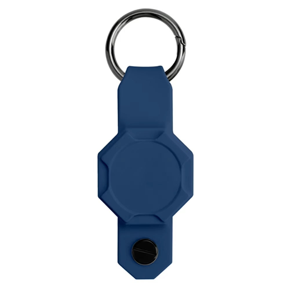 Waterproof Silicone Keychain Case for Apple AirTag – Anti-Lost Key Organizer with Screwdriver, Lightweight & Durable, Fits Up to 7 Keys