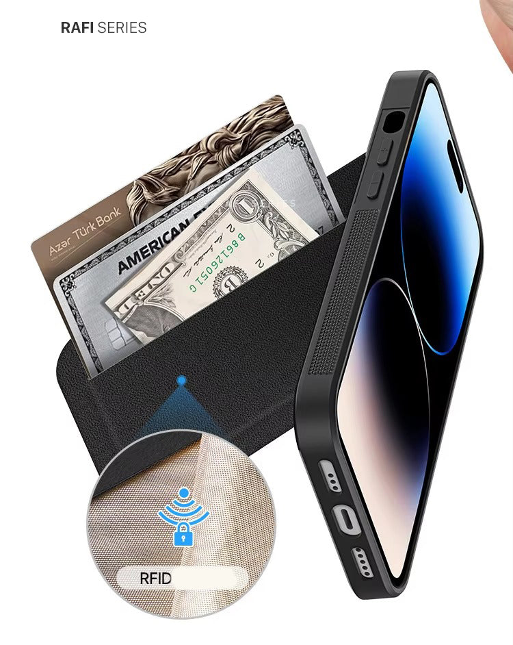 Luxury Apple iPhone Case, MagSafe Compatible, Camera Lens and Screen Protection, Ultra Thin, Shockproof, Magnetic, Full All Around Protection, PU Leather Business Cover