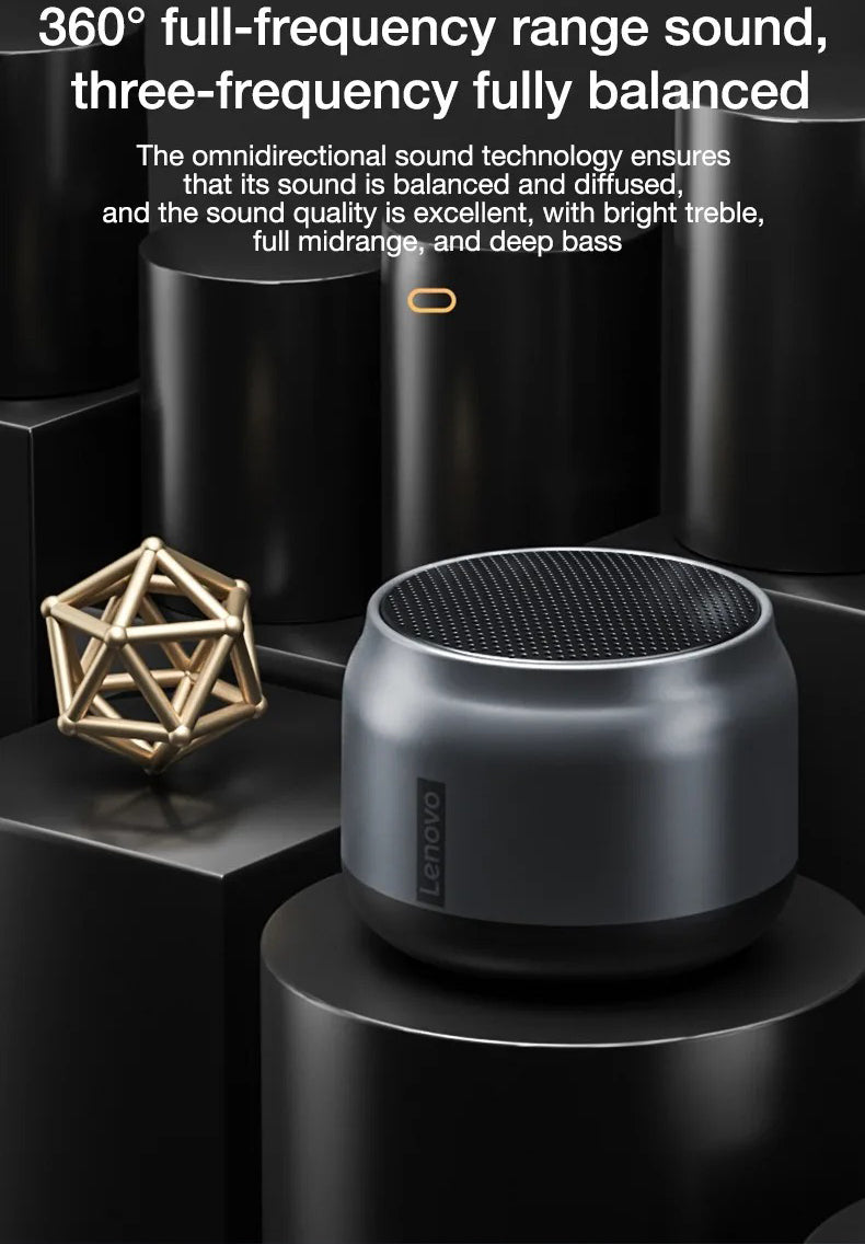 Premium RGB Bluetooth Speaker – Portable Wireless Mini Subwoofer with HiFi Stereo Sound, 360° Surround, TWS Pairing, TF Card, Long Battery Life