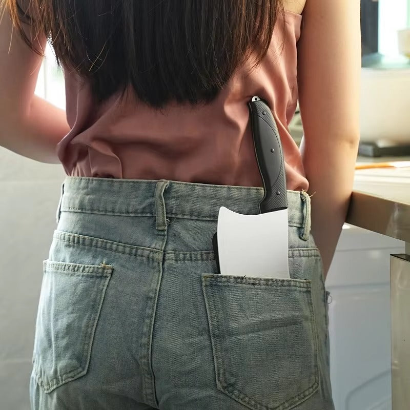 Premium Apple iPhone Case, MagSafe Compatible, Camera Lens and Screen Protection, Ultra Thin, Shockproof, Magnetic, Full All Around Protection, 3D Knife Cartoon Cover