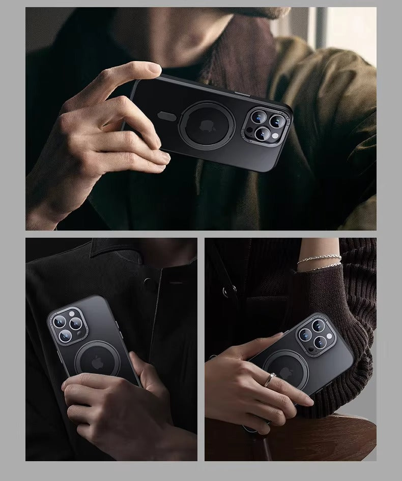 Luxury Apple iPhone Case Compatible, Camera Lens & Screen Protection, Ultra Thin Shockproof Full All Around Protection Cover