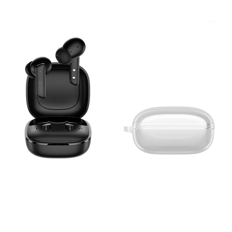 Premium, ANC Wireless Headphones – Bluetooth 5.2 Earphones with 6-Mic ENC, HD Call, Transparency Mode for Apple iPhone