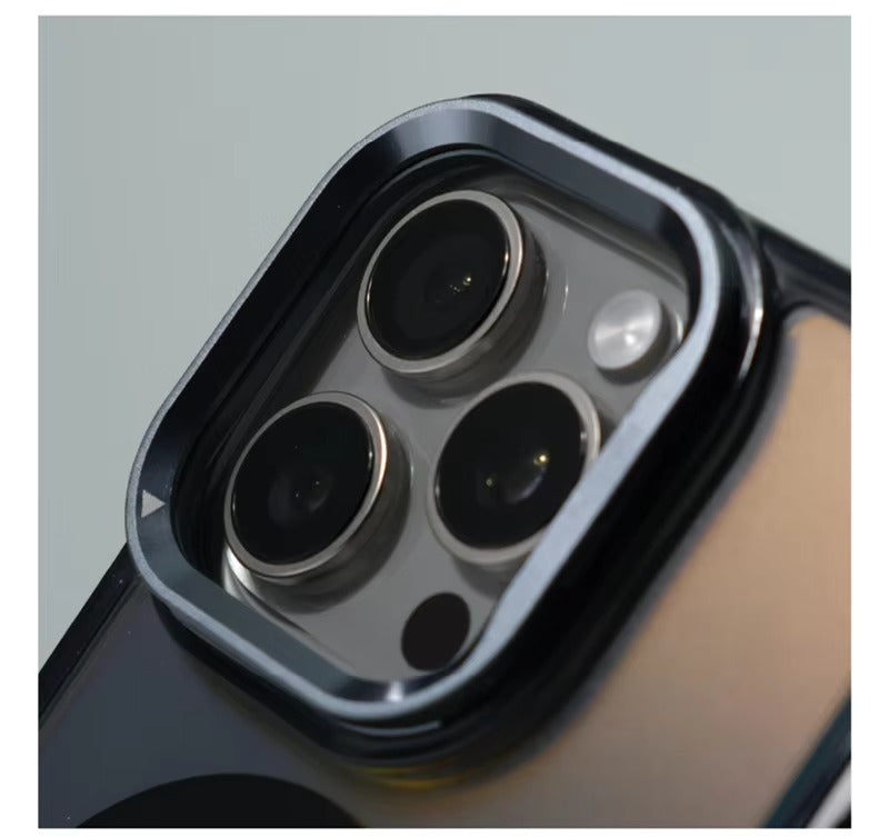 Luxury Apple iPhone Case, Camera Lens & Screen Protection, Ultra Thin Shockproof Magnetic Full All Around Protection Cover