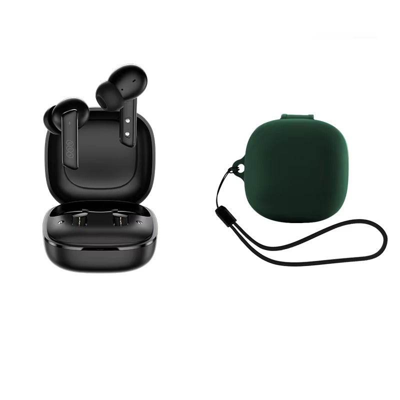 Premium, ANC Wireless Headphones – Bluetooth 5.2 Earphones with 6-Mic ENC, HD Call, Transparency Mode for Apple iPhone