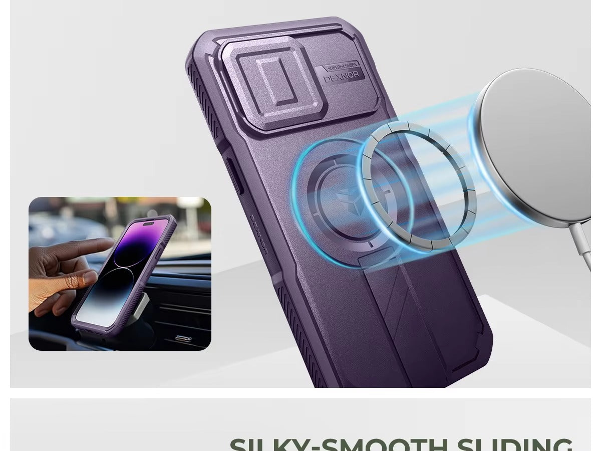 Robust Apple iPhone Case, Camera Protection, Screen Protection, Ultra Thin, Shockproof, Magnetic, Full All Around Protection