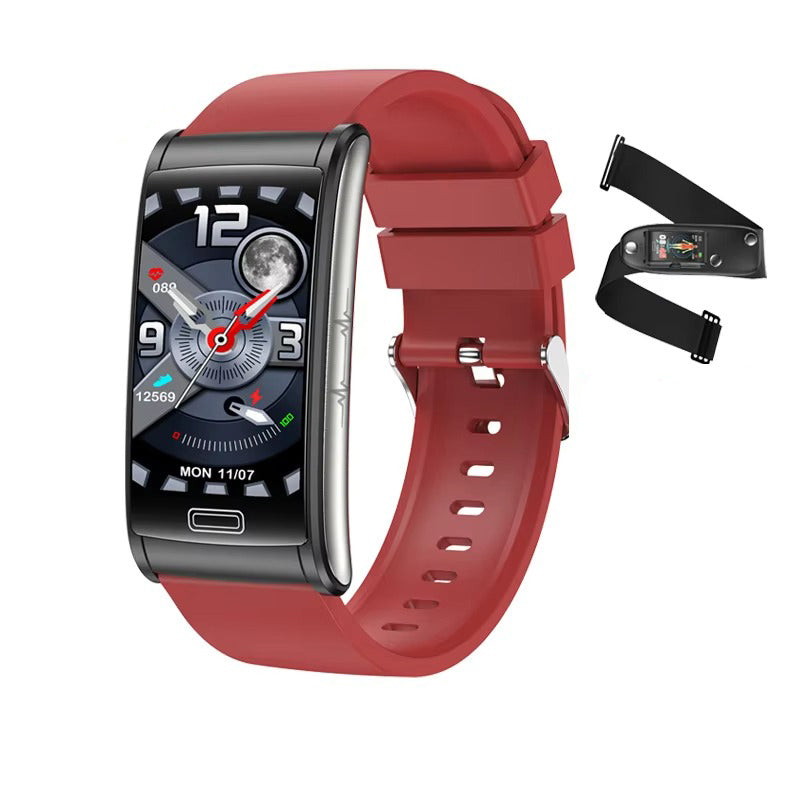 Advanced Health Smartwatch for iPhone – Non-Invasive Blood Glucose Monitor with ECG+PPG, IP68 Waterproof Fitness Tracker