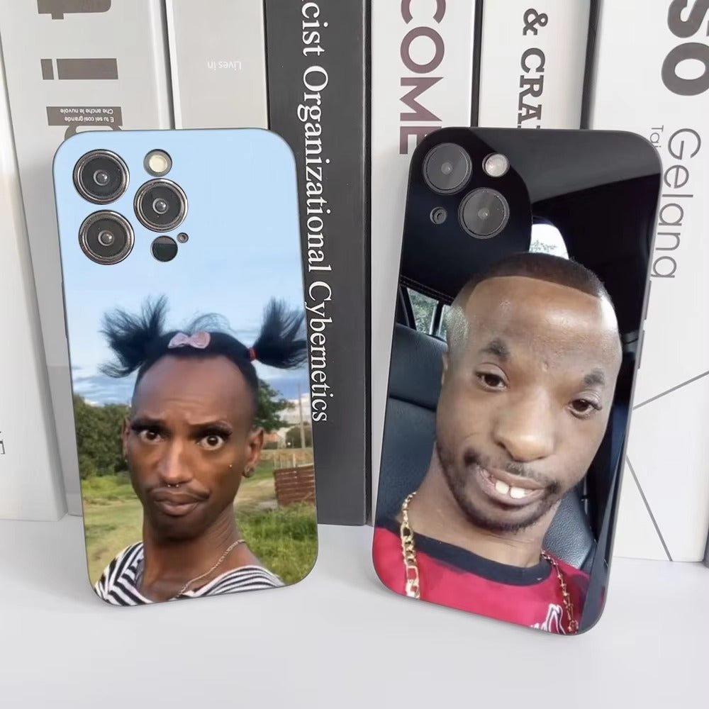 Premium Apple iPhone Case, MagSafe Compatible, Camera Lens and Screen Protection, Ultra Thin, Shockproof, Magnetic, Full All Around Protection, Funny Ugly Man Cover