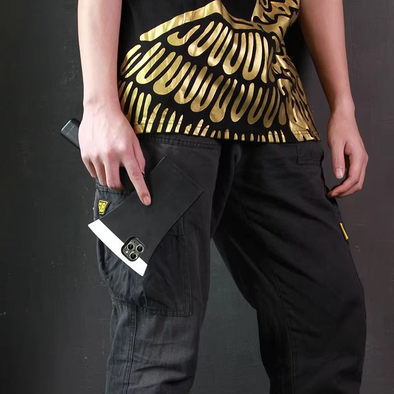 Luxury Apple iPhone Case, MagSafe Compatible, Camera Lens and Screen Protection, Ultra Thin, Shockproof, Magnetic, Full All Around Protection, 3D Axe Street Style Cover