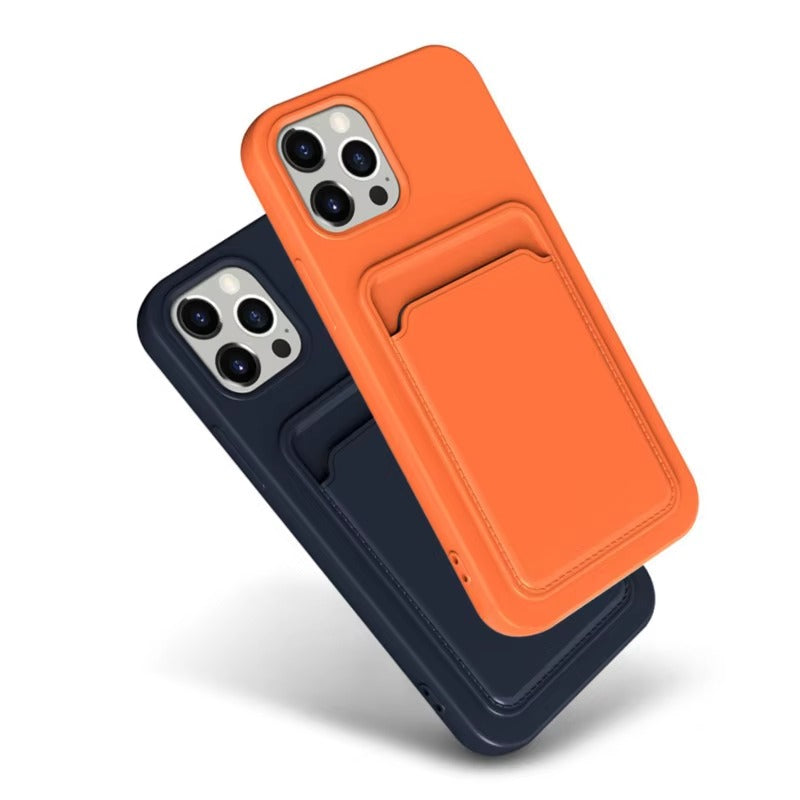 Premium Apple iPhone Case, MagSafe Compatible, Camera Lens and Screen Protection, Ultra Thin, Shockproof, Magnetic, Full All Around Protection, Frosted Card Pocket Cover