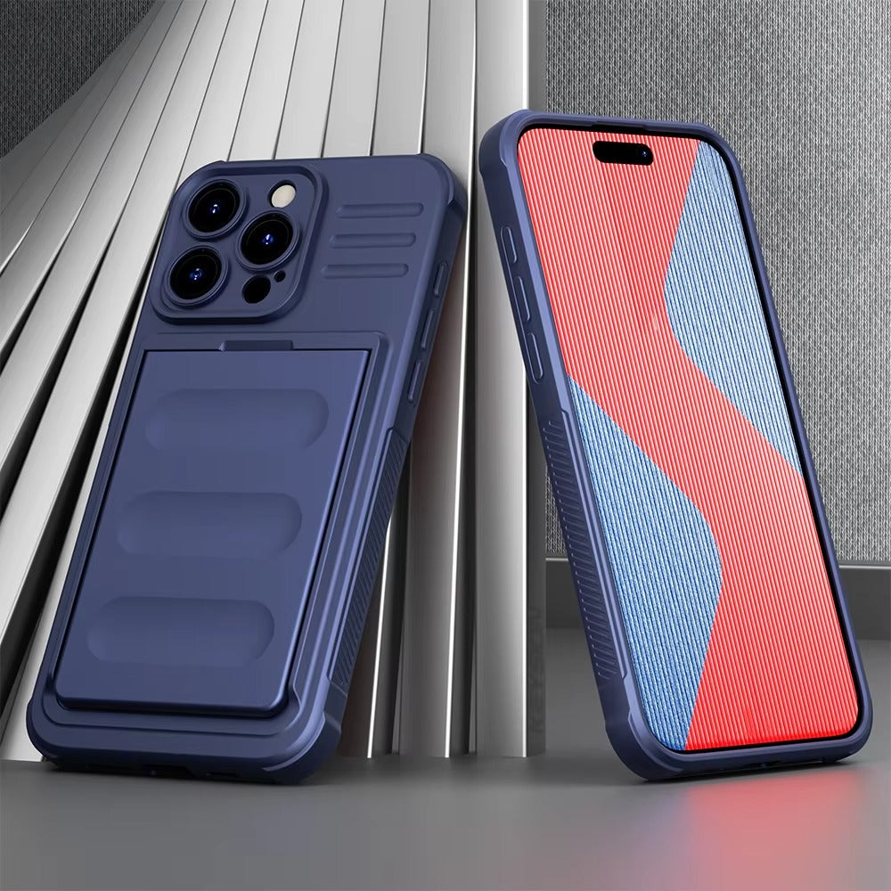 Robust Apple iPhone Case, MagSafe Compatible, Camera Lens and Screen Protection, Ultra Thin, Shockproof, Magnetic, Full All Around Protection, Slide Card Armor Cover