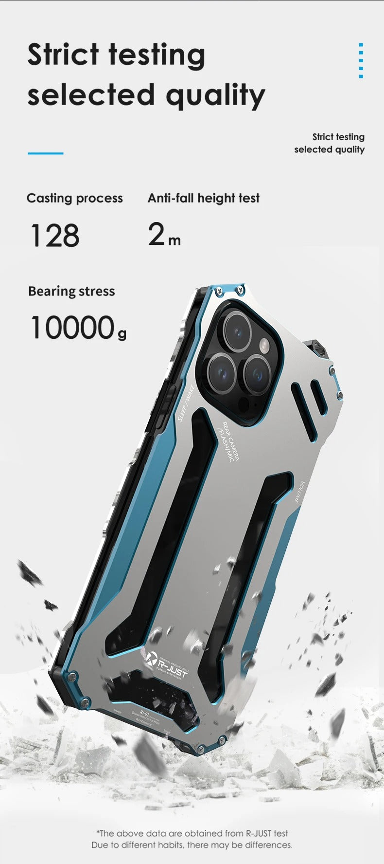 High Quality Apple iPhone Case, MagSafe Compatible, Camera Lens & Screen Protection, Ultra Thin, Shockproof, Magnetic Full All Around Cover – Hard Aluminum Metal Case with Shockproof Protection & Durable Design