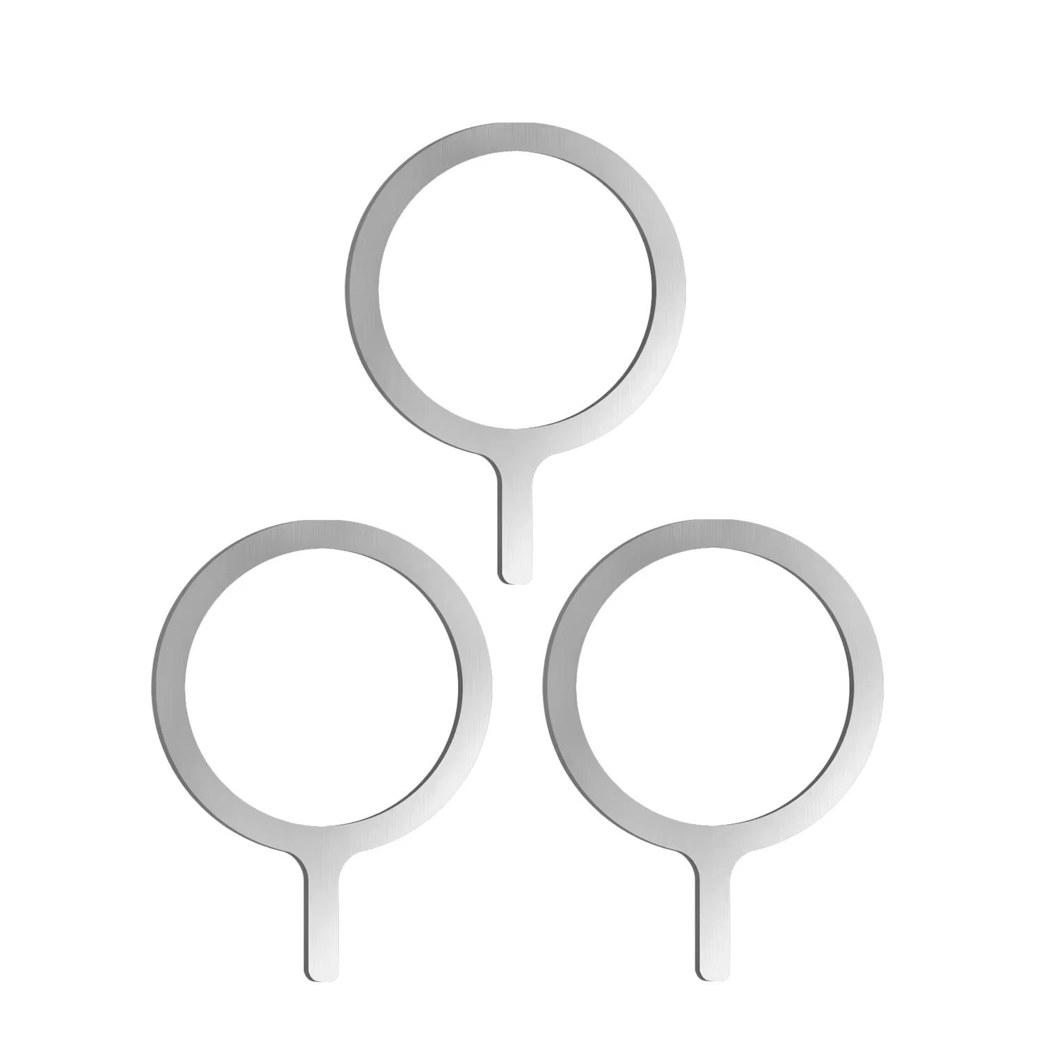 Universal Magnetic Ring Sticker for MagSafe Charger – Metal Alignment Plate for iPhone & Android, Wireless Charging Guide, Car Mount Support Plate