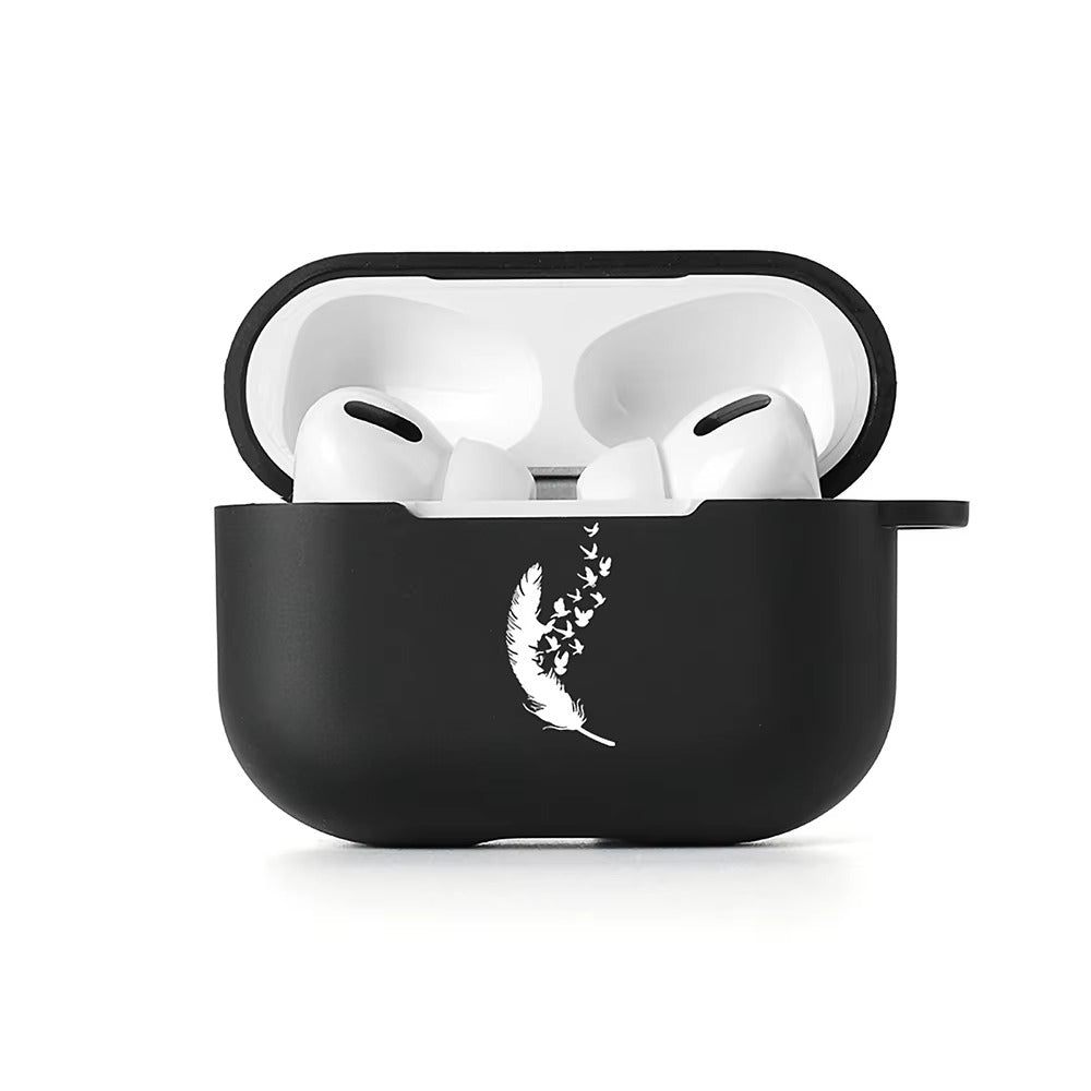 Premium Cute Cartoon Silicone AirPods Case Cover – A, B, C Letters & Fun Designs like Cat, Hearts, Angry Panda, Music Notes, for AirPods Pro 2, Pro, 3, 1/2