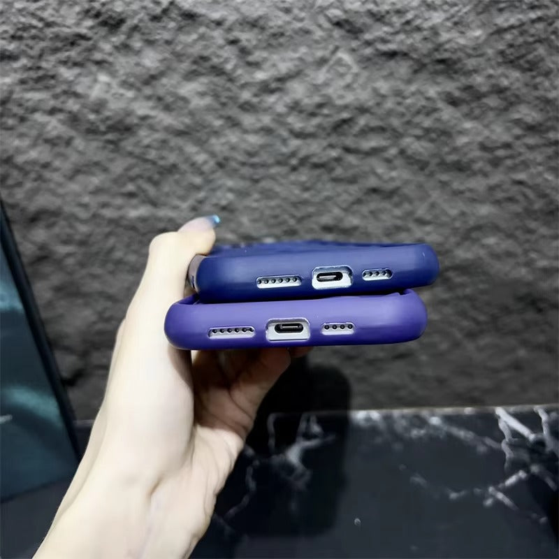 Luxury Apple iPhone Case, MagSafe Compatible, Camera Lens & Screen Protection, Ultra Thin, Shockproof, Magnetic Full All Around Cover – 3D Woven Pattern Soft Silicone Case with Heat Dissipation & Solid Protection