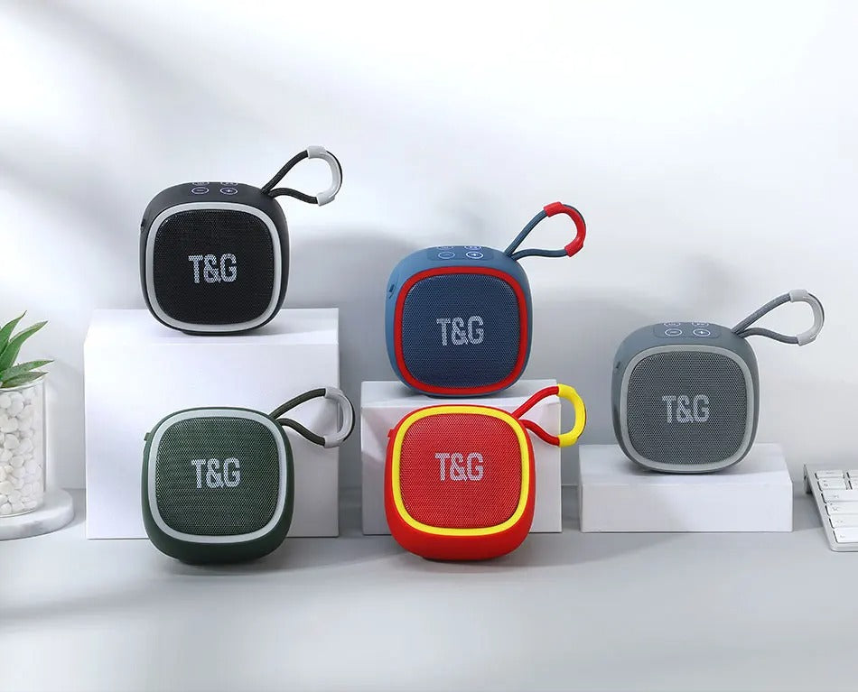 High Quality Mini Bluetooth Speaker for iPhone – Portable Wireless Outdoor Audio with Stereo Sound,TF Card & FM Radio Support