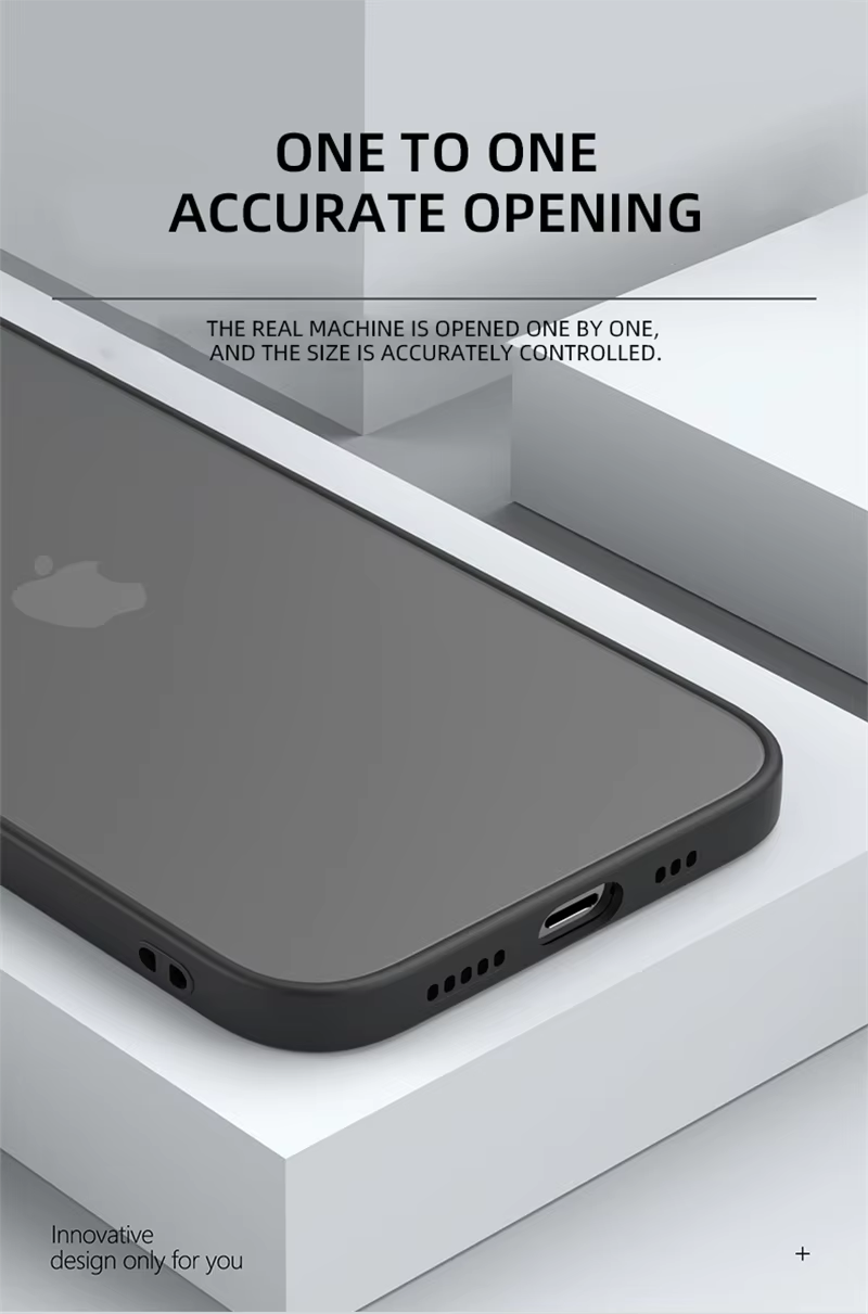 Robust Apple iPhone Case, MagSafe Compatible, Camera Lens & Screen Protection, Ultra Thin, Shockproof, Magnetic Full All Around Cover – Matte Armor Case with Clear Silicone Edges & Hard PC Back for Durable Protection