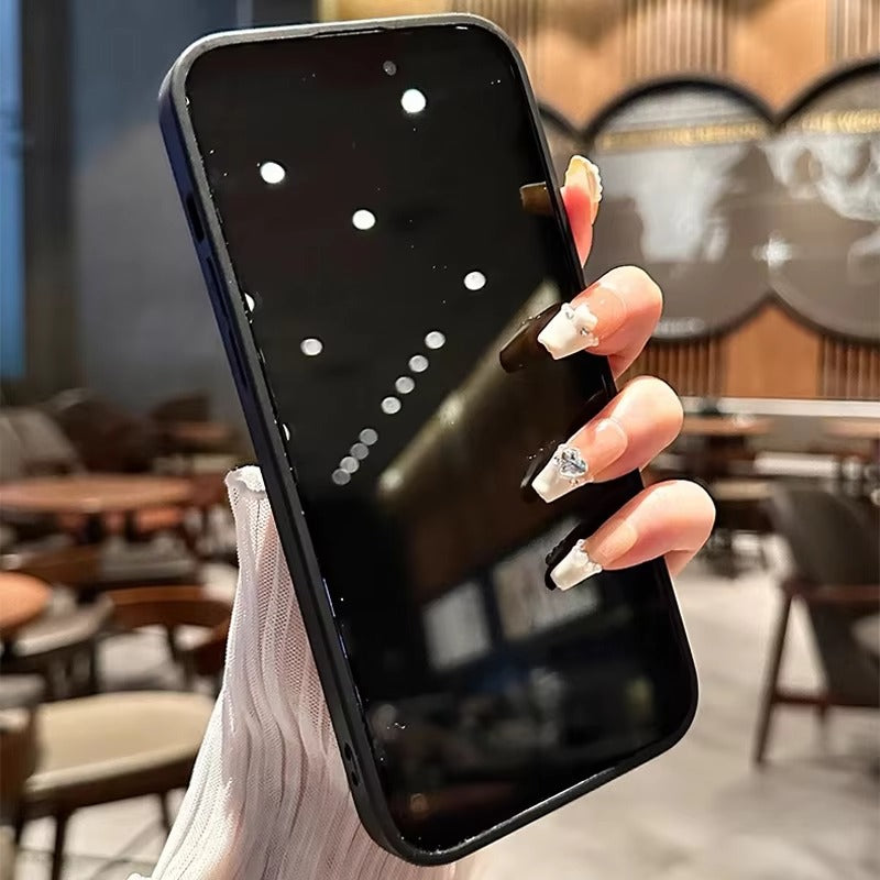 Luxury Apple iPhone Case, MagSafe Compatible, Camera Lens & Screen Protection, Ultra Thin, Shockproof, Magnetic Full All Around Cover – Butterfly Flower Pattern Silicone Case with Diamond Ring Holder & Hard Back Protection