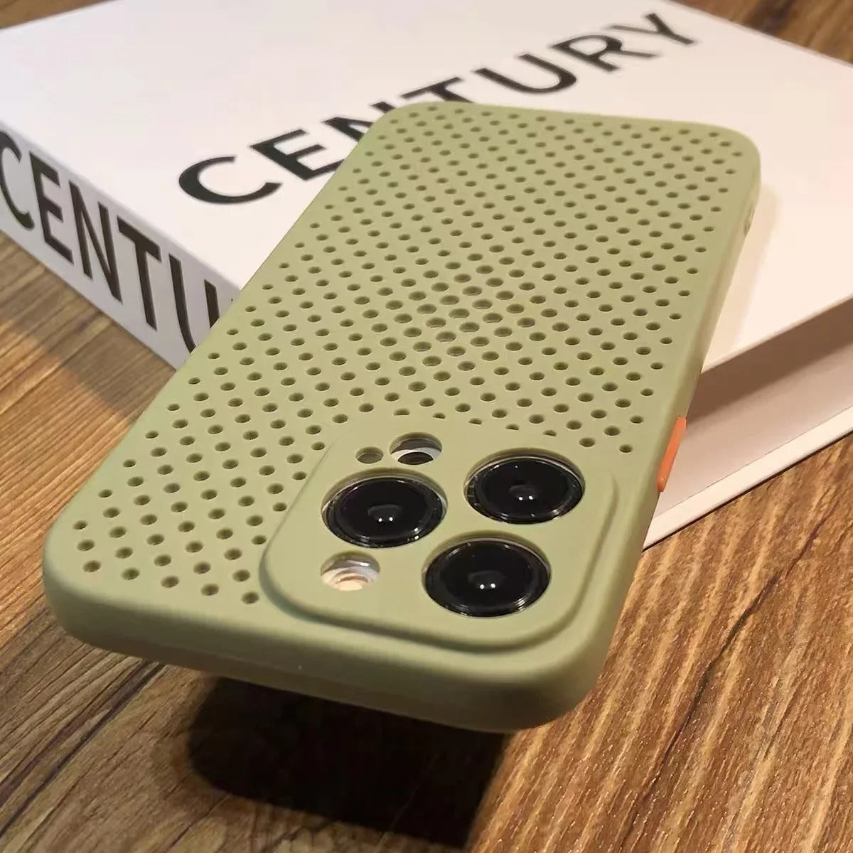 Luxury Apple iPhone Case, MagSafe Compatible, Camera Lens & Screen Protection, Ultra Thin, Shockproof, Magnetic Full All Around Cover – Hollow Soft Case with Heat Dissipation Design & Plain Color Ultra Thin Finish