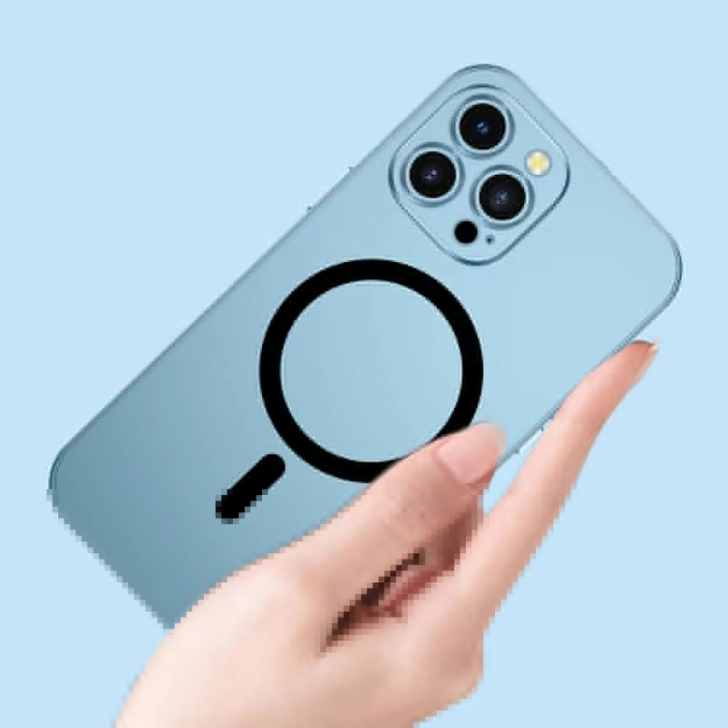 Luxury Apple iPhone Case, MagSafe Compatible, Camera Lens & Screen Protection, Ultra Thin, Shockproof, Magnetic Full All Around Cover – Metal Frame Case with Aluminum PC Back Panel for Sleek Durable Protection