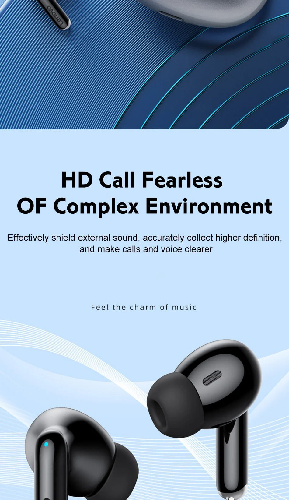 High Quality Bluetooth 5.3 Wireless Earbuds for iPhone – Binaural Sport Headphones with Secure Fit, Clear Mic