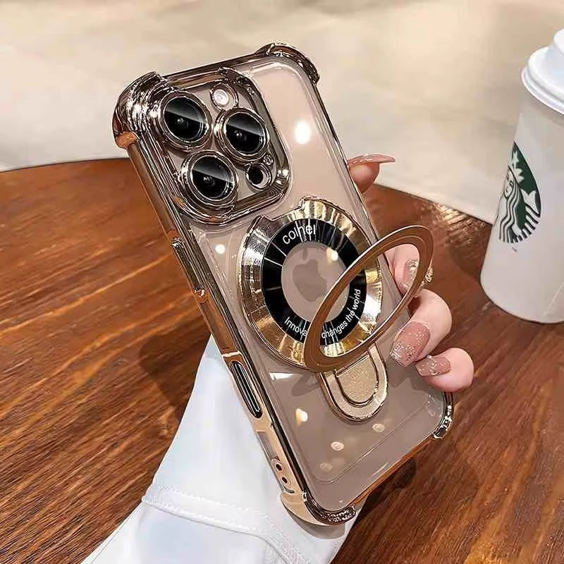 Luxury Apple iPhone Case Compatible, Camera Lens & Screen Protection, Ultra Thin Shockproof Full All Around Protection Cover