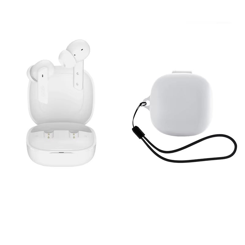 Premium, ANC Wireless Headphones – Bluetooth 5.2 Earphones with 6-Mic ENC, HD Call, Transparency Mode for Apple iPhone