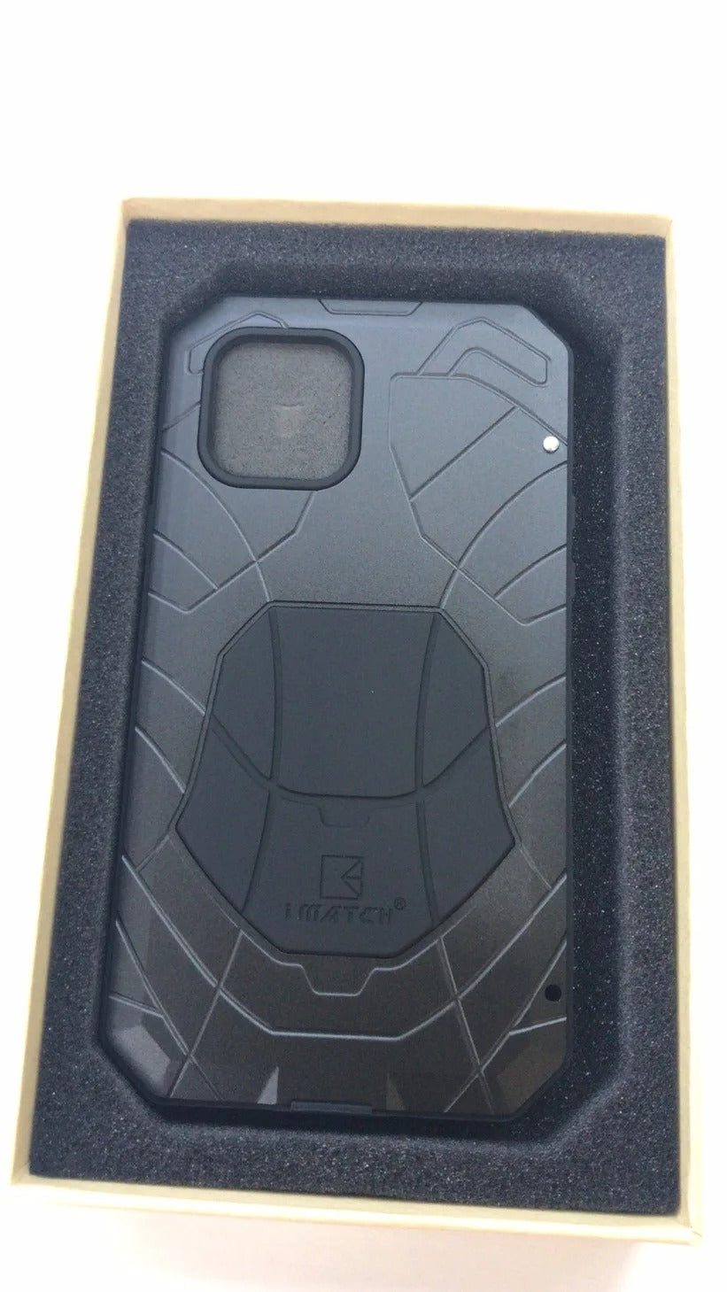 Luxury Apple iPhone Case, MagSafe Compatible, Camera Lens & Screen Protection, Ultra Thin, Shockproof, Magnetic Full All Around Cover – Aluminum Metal & Silicone Case with Dirt-Resistant Shockproof Design