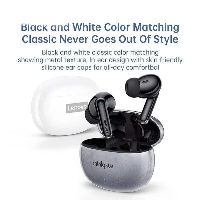 High Quality Bluetooth 5.3 Wireless Earbuds for iPhone – Binaural Sport Headphones with Secure Fit, Clear Mic