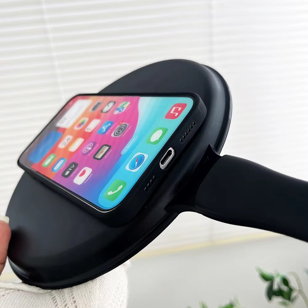 Luxury Apple iPhone Case, MagSafe Compatible, Camera Lens and Screen Protection, Ultra Thin, Shockproof, Magnetic, Full All Around Protection, Funny Pan Handle Cover